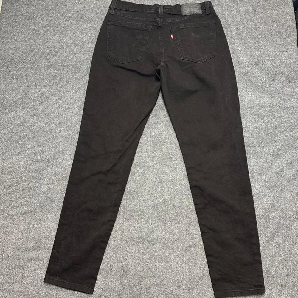Levi’s Men’s 531 Jeans Athletic Slim Taper Black Stretch Flex Denim 34x32